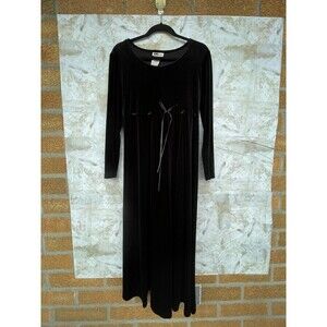 Due date vintage velvet maternity dress size small